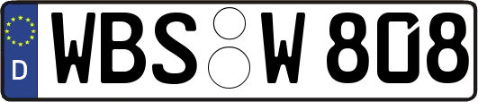 WBS-W808