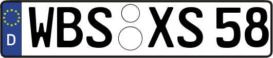 WBS-XS58