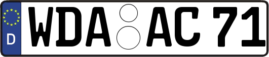 WDA-AC71