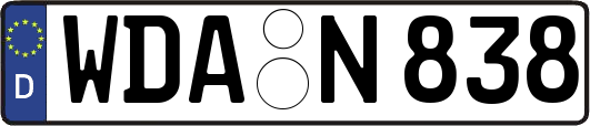 WDA-N838