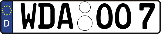 WDA-OO7