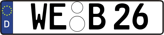 WE-B26