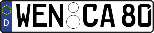 WEN-CA80