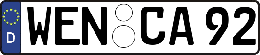 WEN-CA92