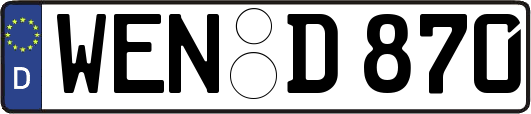 WEN-D870