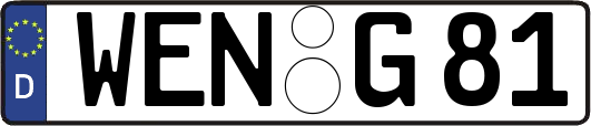 WEN-G81