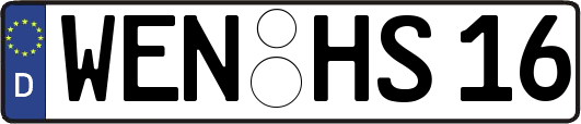 WEN-HS16