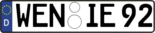 WEN-IE92