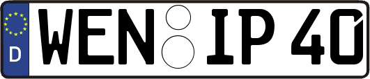 WEN-IP40