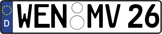 WEN-MV26