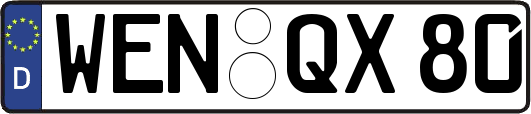 WEN-QX80