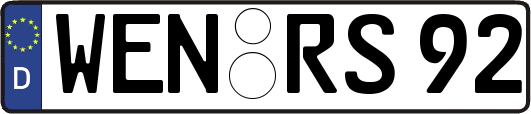WEN-RS92