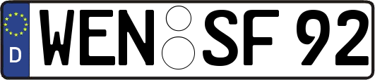 WEN-SF92