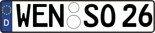 WEN-SO26