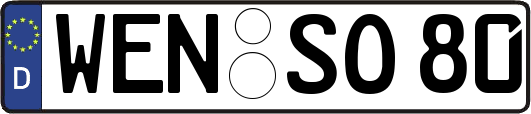 WEN-SO80