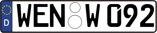WEN-W092