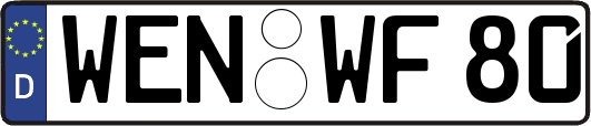 WEN-WF80