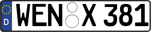 WEN-X381