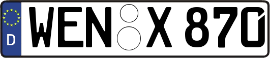 WEN-X870