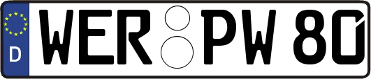WER-PW80