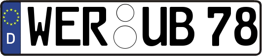 WER-UB78