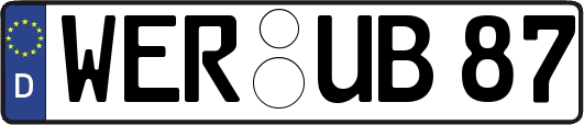 WER-UB87