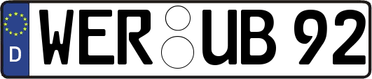 WER-UB92