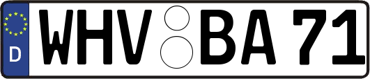 WHV-BA71
