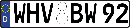 WHV-BW92