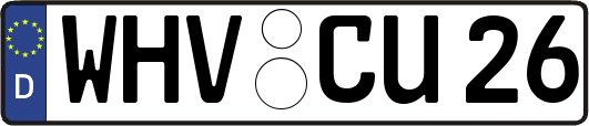 WHV-CU26