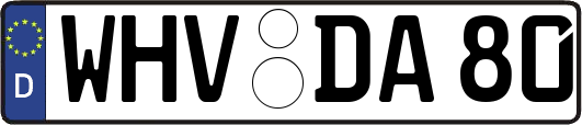 WHV-DA80