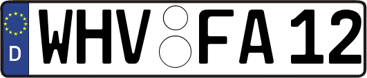 WHV-FA12