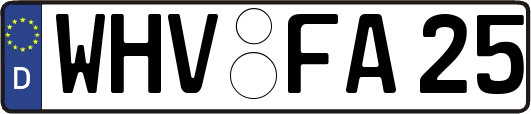 WHV-FA25