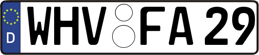 WHV-FA29