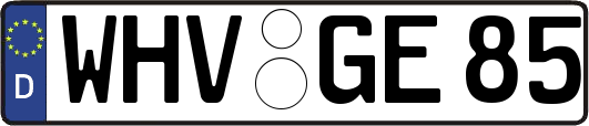 WHV-GE85