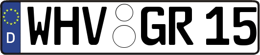 WHV-GR15