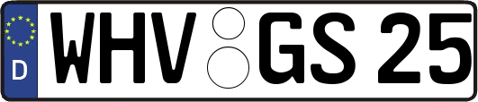 WHV-GS25