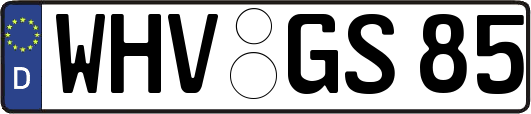 WHV-GS85