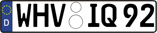 WHV-IQ92