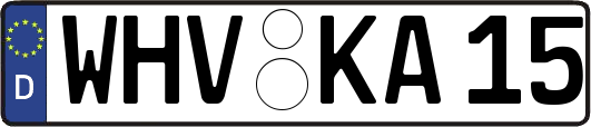 WHV-KA15
