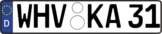 WHV-KA31