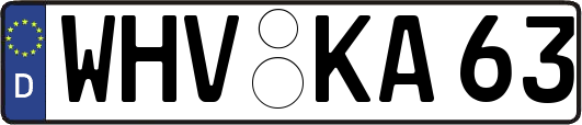 WHV-KA63