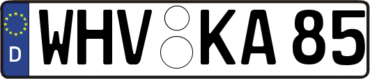 WHV-KA85