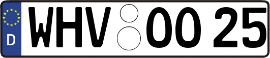 WHV-OO25