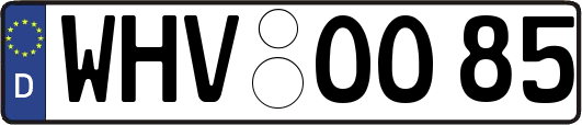 WHV-OO85