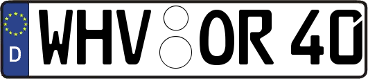 WHV-OR40