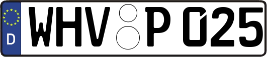 WHV-P025
