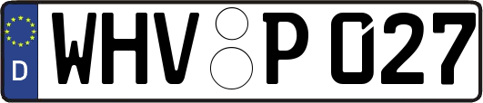 WHV-P027