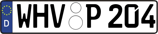 WHV-P204
