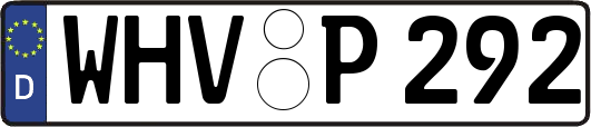 WHV-P292
